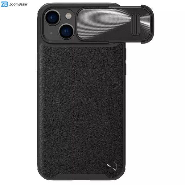 کاور نیلکین مدل CamShield Leather S Case مناسب برای گوشی موبایل اپل iPhone 13 / 14