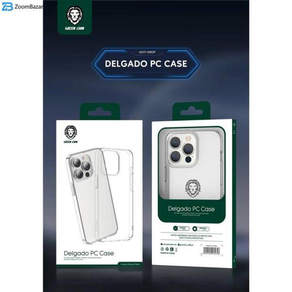 کاور گرین لاین مدل Delgado PC Case مناسب برای گوشی موبایل اپل iPhone 13 / 14