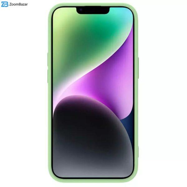 کاور نیلکین مدل CamShield Silky silicon مناسب برای گوشی موبایل اپل iPhone 13 / 14