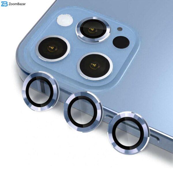 محافظ لنز دوربین گرین لاین مدل Camera Protection مناسب برای گوشی موبایل اپل iPhone 13 Pro Max /Iphone 13 Pro
