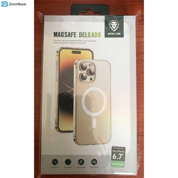 کاور گرین لاین مدل Magsafe-Delgado مناسب برای گوشی موبایل اپل iPhone 13 Pro Max