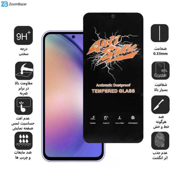 محافظ صفحه نمایش اپیکوی مدل Antistatic Dustproof مناسب برای گوشی موبایل سامسونگ Galaxy A54