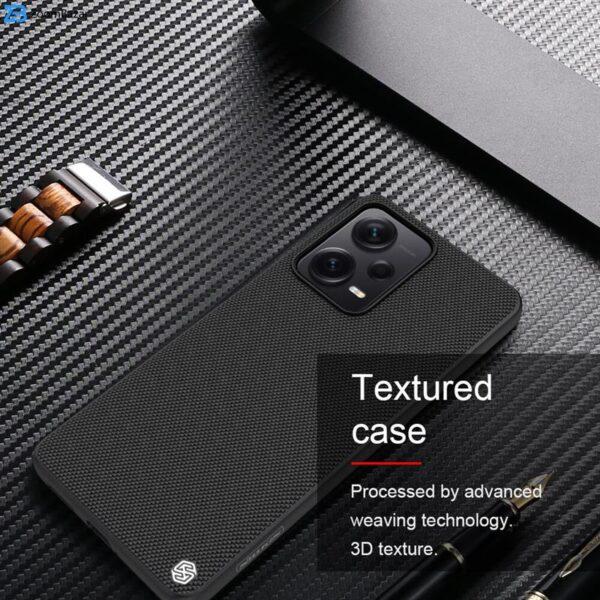 کاور نیلکین مدل texured مناسب برای گوشی موبایل شیائومی Redmi Note 12 Pro Plus