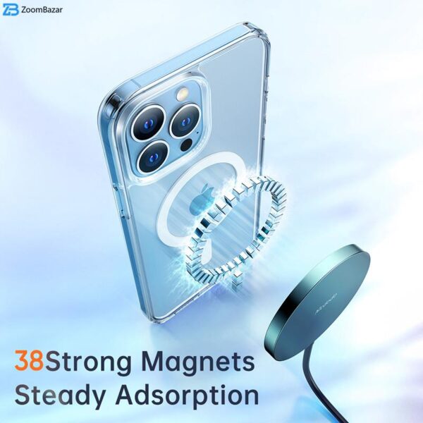 کاور مک دودو مدل Crystal Pc Magnetic مناسب برای گوشی موبایل اپل iPhone 13 Pro Max