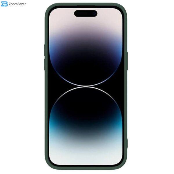 کاور نیلکین مدل CamShield Silky silicon مناسب برای گوشی موبایل اپل iPhone 13 Pro / 14 Pro