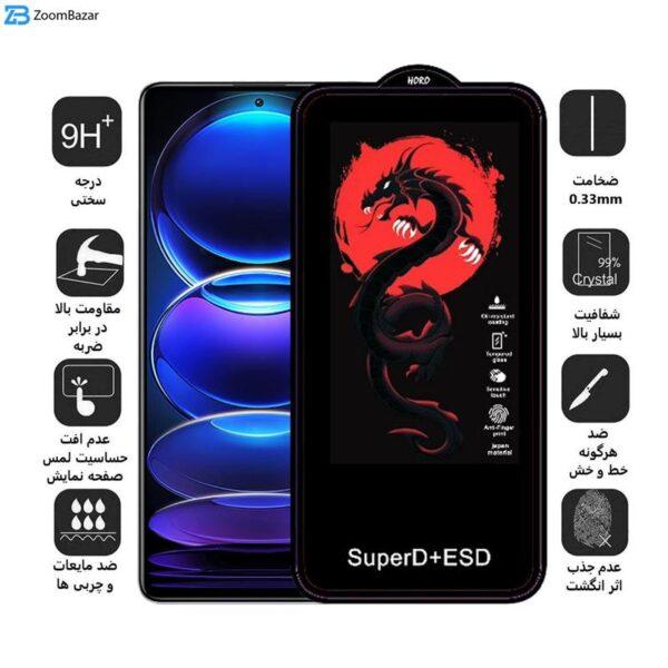 محافظ صفحه نمایش اپیکوی مدل Dragon ESD مناسب برای گوشی موبایل شیائومی Redmi Note 12 Pro Plus / Note 12 Turbo / Note 12 Pro / Note 12 5G / Note 12 4G / Note 12 (China)