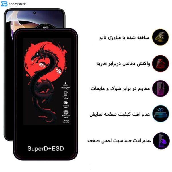 محافظ صفحه نمایش اپیکوی مدل Dragon ESD مناسب برای گوشی موبایل شیائومی Redmi Note 11 Pro Plus / Note 11 Pro 5G / Note 11 Pro / Note 10 Pro Max / Note 10 Pro / Note 10 Pro (India)