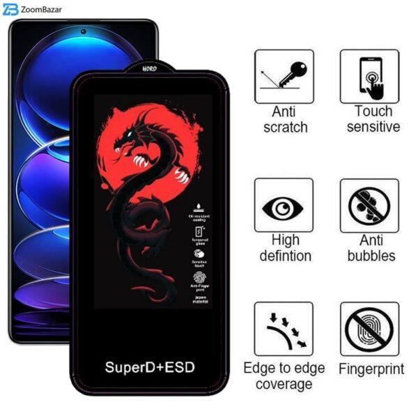 محافظ صفحه نمایش اپیکوی مدل Dragon ESD مناسب برای گوشی موبایل شیائومی Redmi Note 12 Pro Plus / Note 12 Turbo / Note 12 Pro / Note 12 5G / Note 12 4G / Note 12 (China)