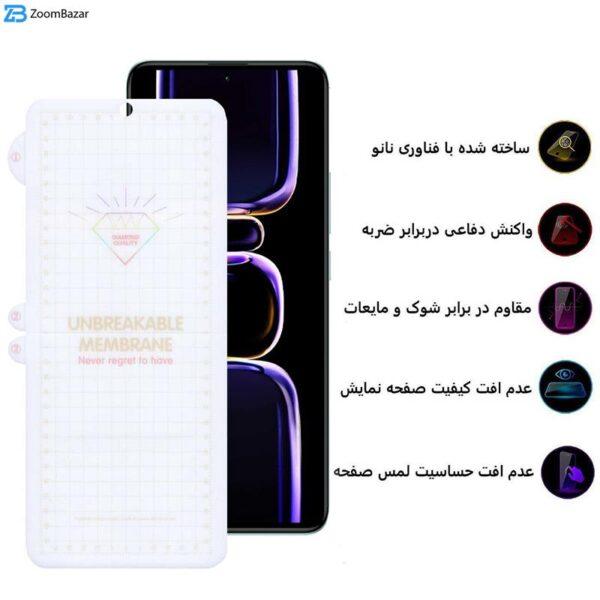 محافظ صفحه نمایش بوف مدل Hydrogel مناسب برای گوشی موبایل شیائومی Redmi K60 / K60 Pro / K60E