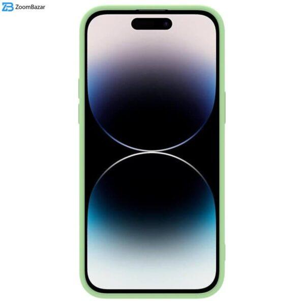 کاور نیلکین مدل CamShield Silky silicon مناسب برای گوشی موبایل اپل iPhone 13 Pro Max /14 Pro Max