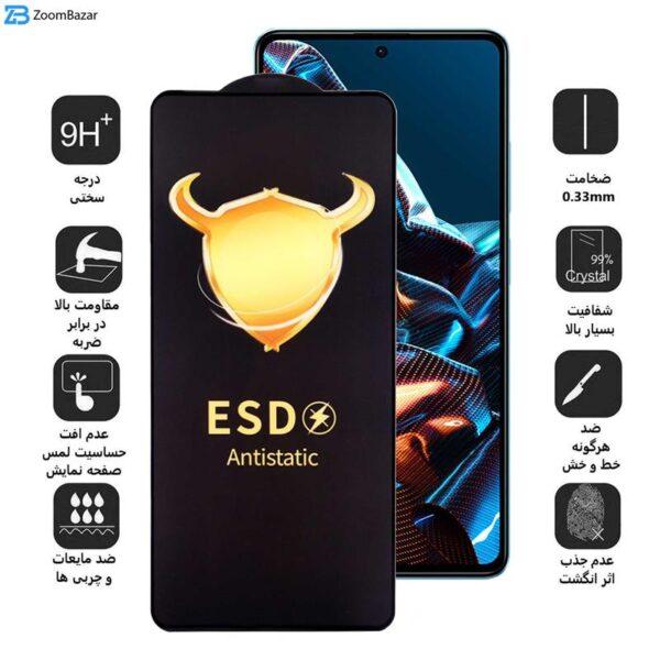 محافظ صفحه نمایش اپیکوی مدل Golden ESD مناسب برای گوشی موبایل شیائومی Poco X5 Pro / X5 / X4 Pro 5G / X3 Pro /X3 NFC /X3/X2
