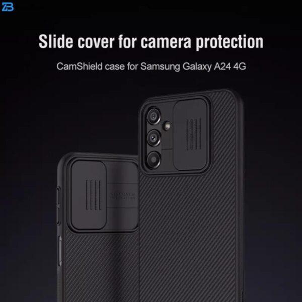 کاور نیلکین مدل CamShield مناسب برای گوشی موبایل سامسونگ Galaxy A24 4G
