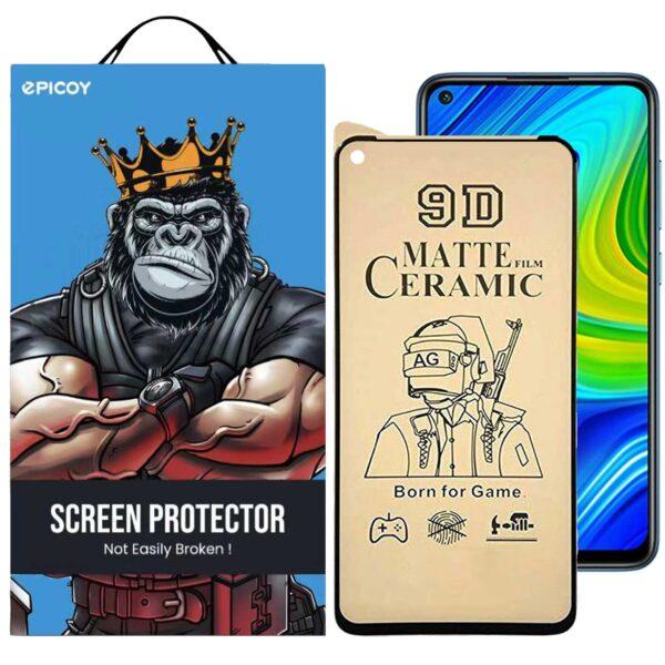 محافظ صفحه نمایش سرامیکی مات اپیکوی مدل BodyGuard مناسب برای گوشی موبایل شیائومی Redmi 10X 4G/Note 9 5G/Note 9T