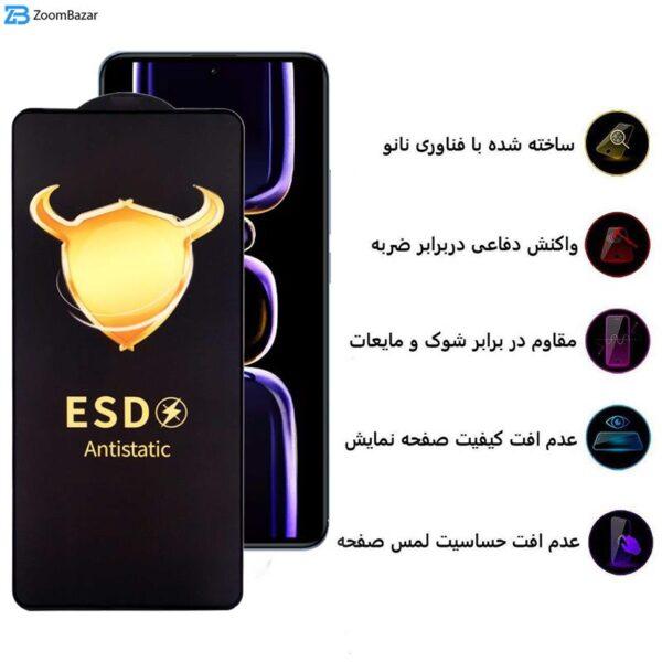 محافظ صفحه نمایش اپیکوی مدل Golden ESD مناسب برای گوشی موبایل شیائومی Redmi K60 Pro / Redmi K60/Redmi K60E