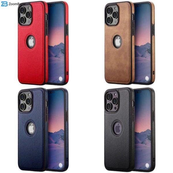 کاور اپیکوی مدل Leather مناسب برای گوشی موبایل اپل Iphone 13 Pro/14 Pro