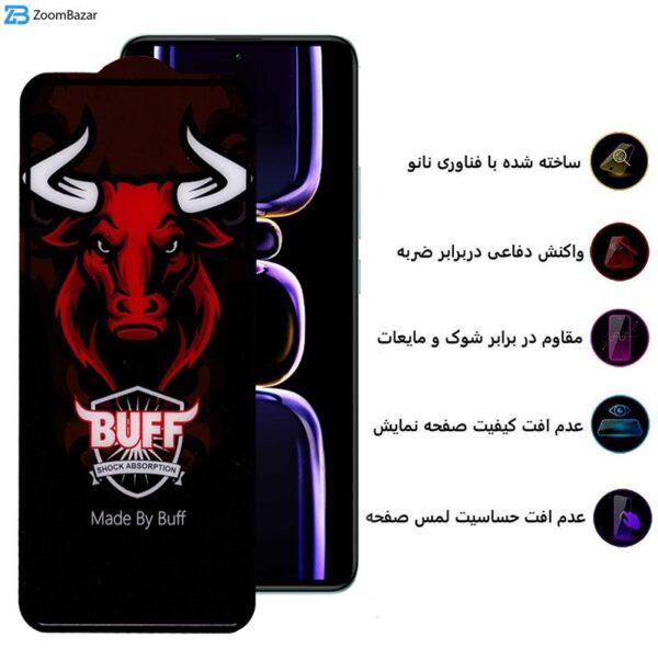 محافظ صفحه نمایش سرامیکی بوف مدل Ceramic Pro-G مناسب برای گوشی موبایل شیائومی Redmi K60 / K60 Pro / K60E