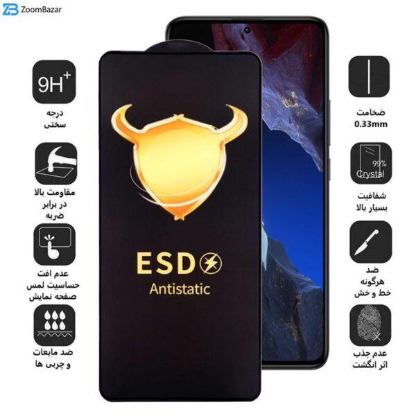 محافظ صفحه نمایش اپیکوی مدل Golden ESD مناسب برای گوشی موبایل شیائومی Poco F5 Pro / F5 / F4 GT / F4/ F3 GT / F3 /F2 Pro