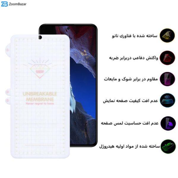 محافظ صفحه نمایش بوف مدل Hydrogel مناسب برای گوشی موبایل شیائومی Poco F5 Pro / F5 / Redmi Note 12 Turbo