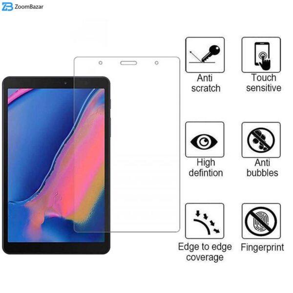 محافظ صفحه نمایش بوف مدل 5D Plus مناسب برای تبلت سامسونگ Galaxy Tab A 8.0 (2019) / T295 / T290
