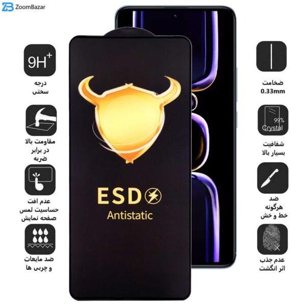 محافظ صفحه نمایش اپیکوی مدل Golden ESD مناسب برای گوشی موبایل شیائومی Redmi K60 Pro / Redmi K60/Redmi K60E