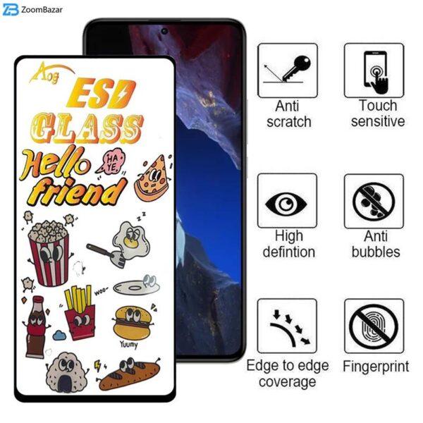 محافظ صفحه نمایش اپیکوی مدل ESD 2023 مناسب برای گوشی موبایل شیائومی Poco F5 Pro/F5/Redmi Note 12 Turbo