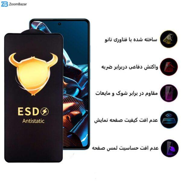محافظ صفحه نمایش اپیکوی مدل Golden ESD مناسب برای گوشی موبایل شیائومی Poco X5 Pro / X5 / X4 Pro 5G / X3 Pro /X3 NFC /X3/X2