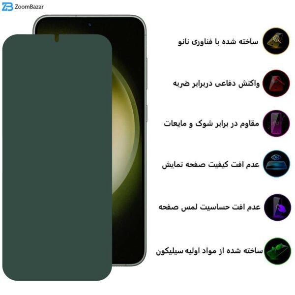 محافظ صفحه نمایش بوف مدل Full Body-G مناسب برای گوشی موبایل سامسونگ Galaxy S23 Plus / S22 Plus