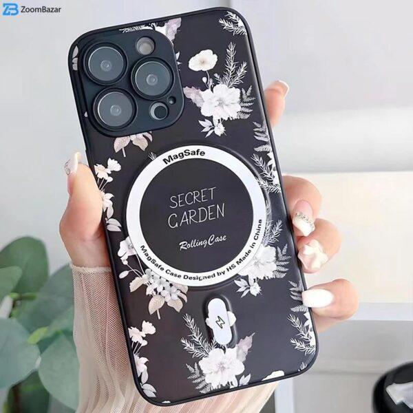 کاور اپیکوی مدل Secret Garden Magsafe مناسب برای گوشی موبایل اپل iPhone 14 / 13