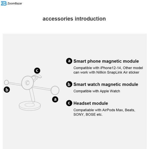 پایه نگهدارنده تبلت و گوشی موبایل نیلکین مدل SnapBranch Modular