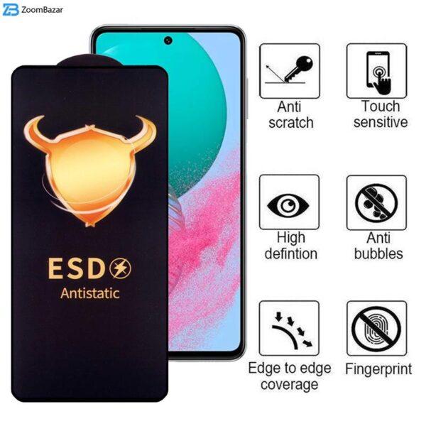 محافظ صفحه نمایش اپیکوی مدل Golden ESD مناسب برای گوشی موبایل سامسونگ Galaxy M54 / M53 5G / M52 / M51 / M62 / F62