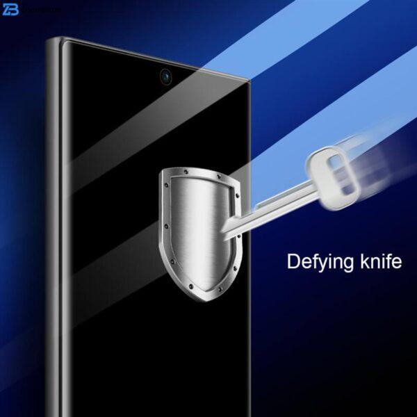 محافظ صفحه نمایش گرین لاین مدل 3D Edge Glue مناسب برای گوشی موبایل سامسونگ Galaxy S23 Ultra