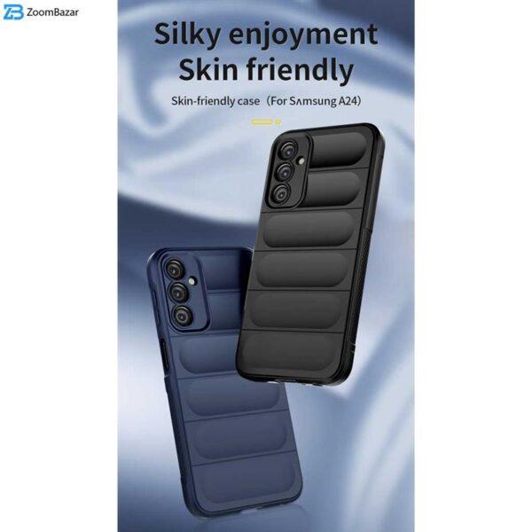کاور اپیکوی مدل SIlicone Puffer مناسب برای گوشی موبایل سامسونگ Galaxy A24 4G