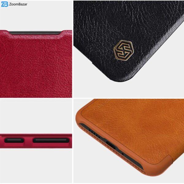 کیف کلاسوری نیلکین مدل Qin Leather Case مناسب برای گوشی موبایل شیائومی Redmi Note 12T Pro 5G/ Note 11T Pro/ Note 11T Pro Plus/ Poco X4 GT 5G/ K50i 5G