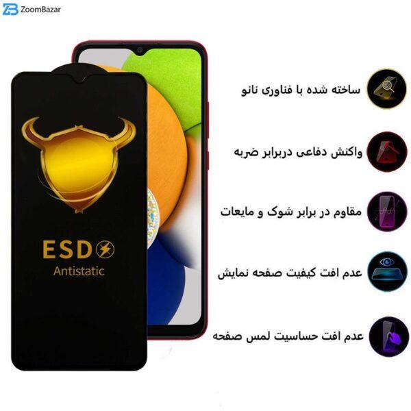 محافظ صفحه نمایش اپیکوی مدل Golden ESD مناسب برای گوشی موبایل سامسونگ Galaxy A03/A03s/A03 Core/M33 5G/M13 4G/F13 4G