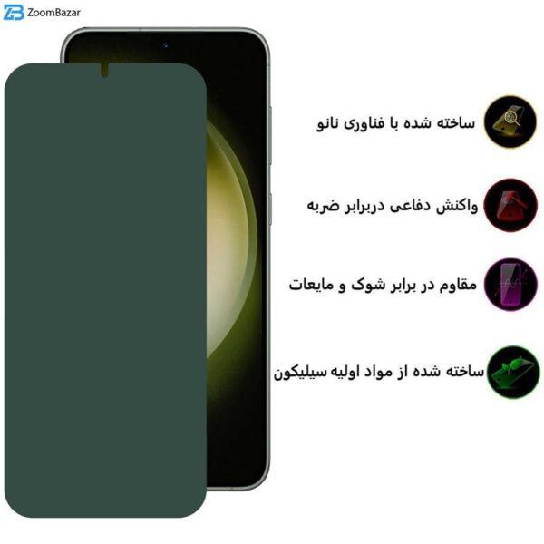 محافظ صفحه نمایش بوف مدل Full Body-G مناسب برای گوشی موبایل سامسونگ Galaxy S23 Plus / S22 Plus