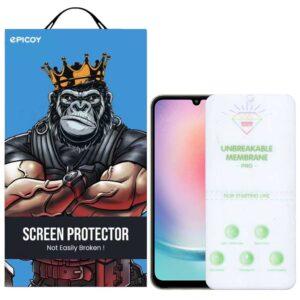 محافظ صفحه نمایش اِپیکوی مدل Hydrogel مناسب برای گوشی موبایل سامسونگ Galaxy A24 4G