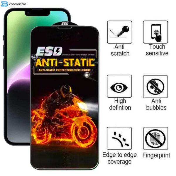 محافظ صفحه نمایش اِپیکوی مدل Fiery ESD مناسب برای گوشی موبایل اپل iPhone 13 / 13 Pro / 14