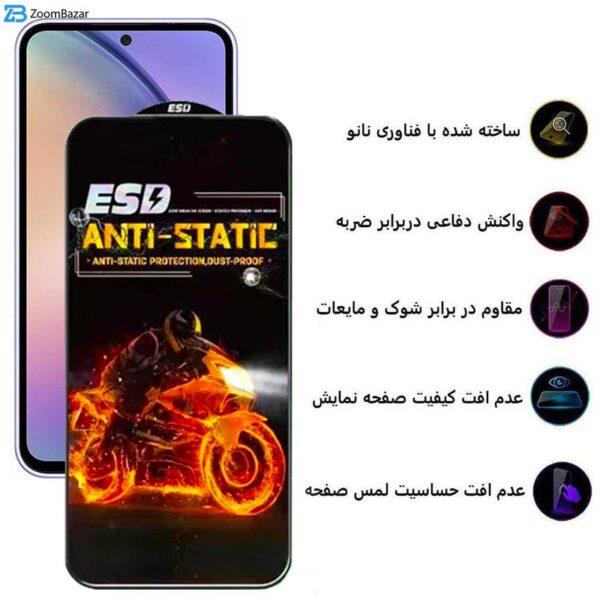 محافظ صفحه نمایش اِپیکوی مدل Fiery ESD مناسب برای گوشی موبایل سامسونگ Galaxy A54 5G