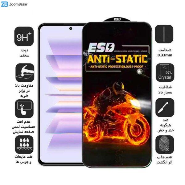 محافظ صفحه نمایش اِپیکوی مدل Fiery ESD مناسب برای گوشی موبایل شیائومی Redmi K60 Pro / Redmi K60 / Redmi K60E