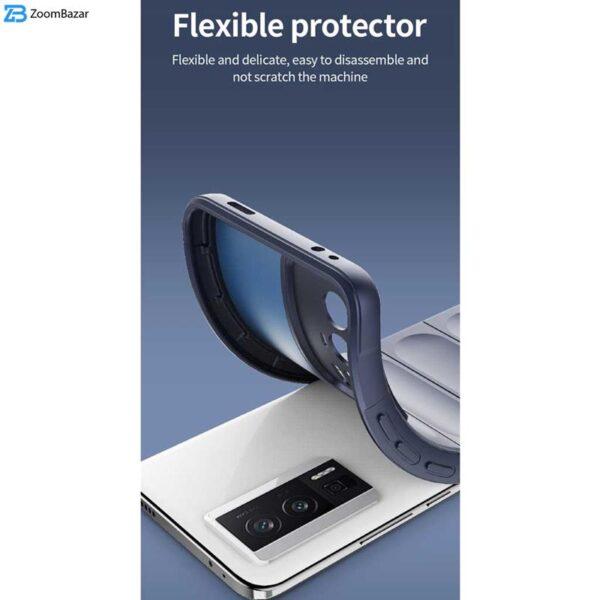 کاور اپیکوی مدل SIlicone Puffer مناسب برای گوشی موبایل شیائومی Poco F5 Pro
