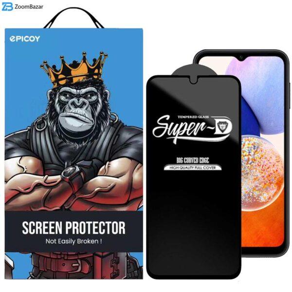 محافظ صفحه نمایش اِپیکوی مدل Super 5D مناسب برای گوشی موبایل سامسونگ Galaxy A14 5G/4G