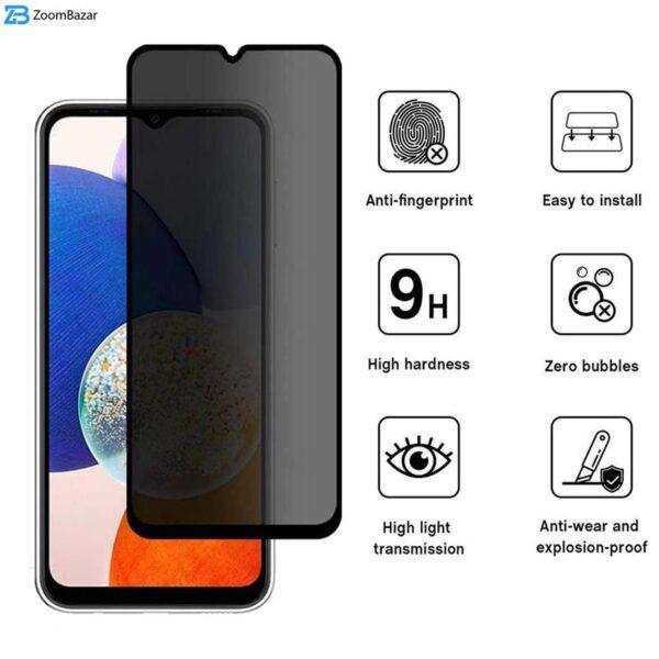 محافظ صفحه نمایش اِپیکوی مدل Privacy مناسب برای گوشی موبایل سامسونگ Galaxy A14 4G/ A14 5G