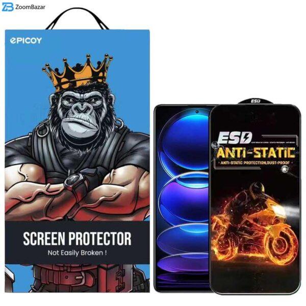 محافظ صفحه نمایش اِپیکوی مدل Fiery ESD مناسب برای گوشی موبایل شیائومی Redmi Note 12 Pro Plus / Note 12 Turbo / Note 12 Pro / Note 12 5G / Note 12 4G / Note 12 (China)