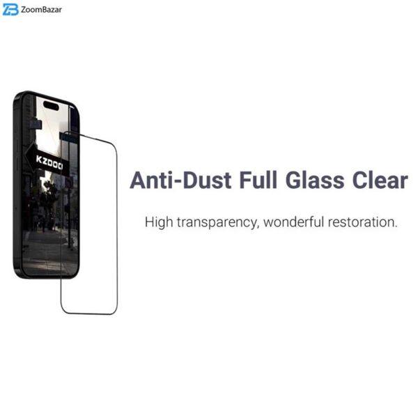 محافظ صفحه نمایش کی -زد دو مدل Anti-Dust مناسب برای گوشی موبایل اپل iPhone 14 Pro