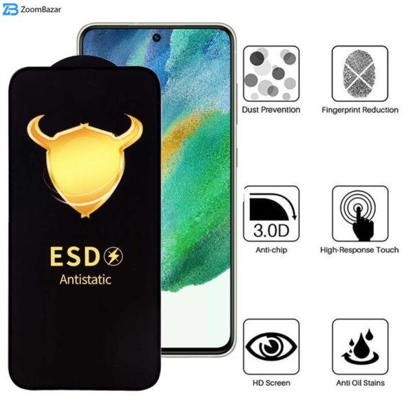 محافظ صفحه نمایش اپیکوی مدل Golden ESD مناسب برای گوشی موبایل سامسونگ Galaxy S21 FE 5G