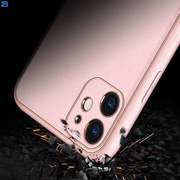 کاور اِپیکوی مدل Leather Case مناسب برای گوشی موبایل اپل iPhone 12