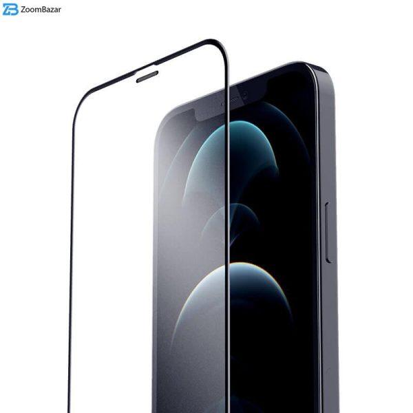 محافظ صفحه نمایش مات بوف مدل 5D-Matte-Pro-G مناسب برای گوشی موبایل اپل iPhone 12 / 12 Pro