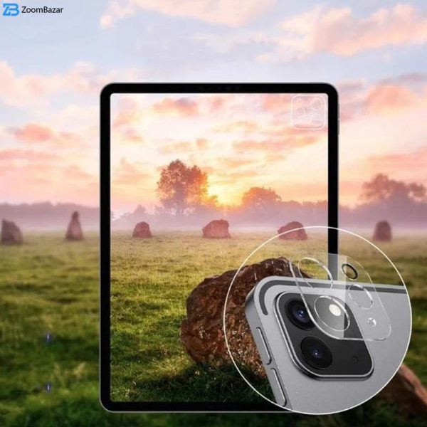 محافظ لنز دوربین اپیکوی مدل 3D-ClearLens مناسب برای تبلت اپل iPad Pro 11/ iPad Pro 12.9