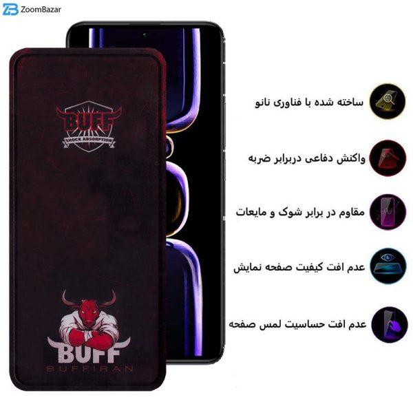 محافظ صفحه نمایش بوف مدل Muscle-Bull مناسب برای گوشی موبایل شیائومی Redmi K60 / K60 Pro / K60E