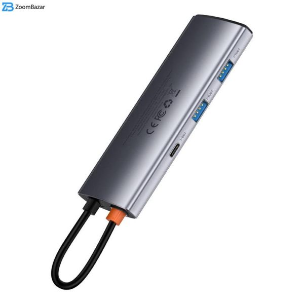 هاب 7 پورت USB-C باسئوس مدل WKWG020113
